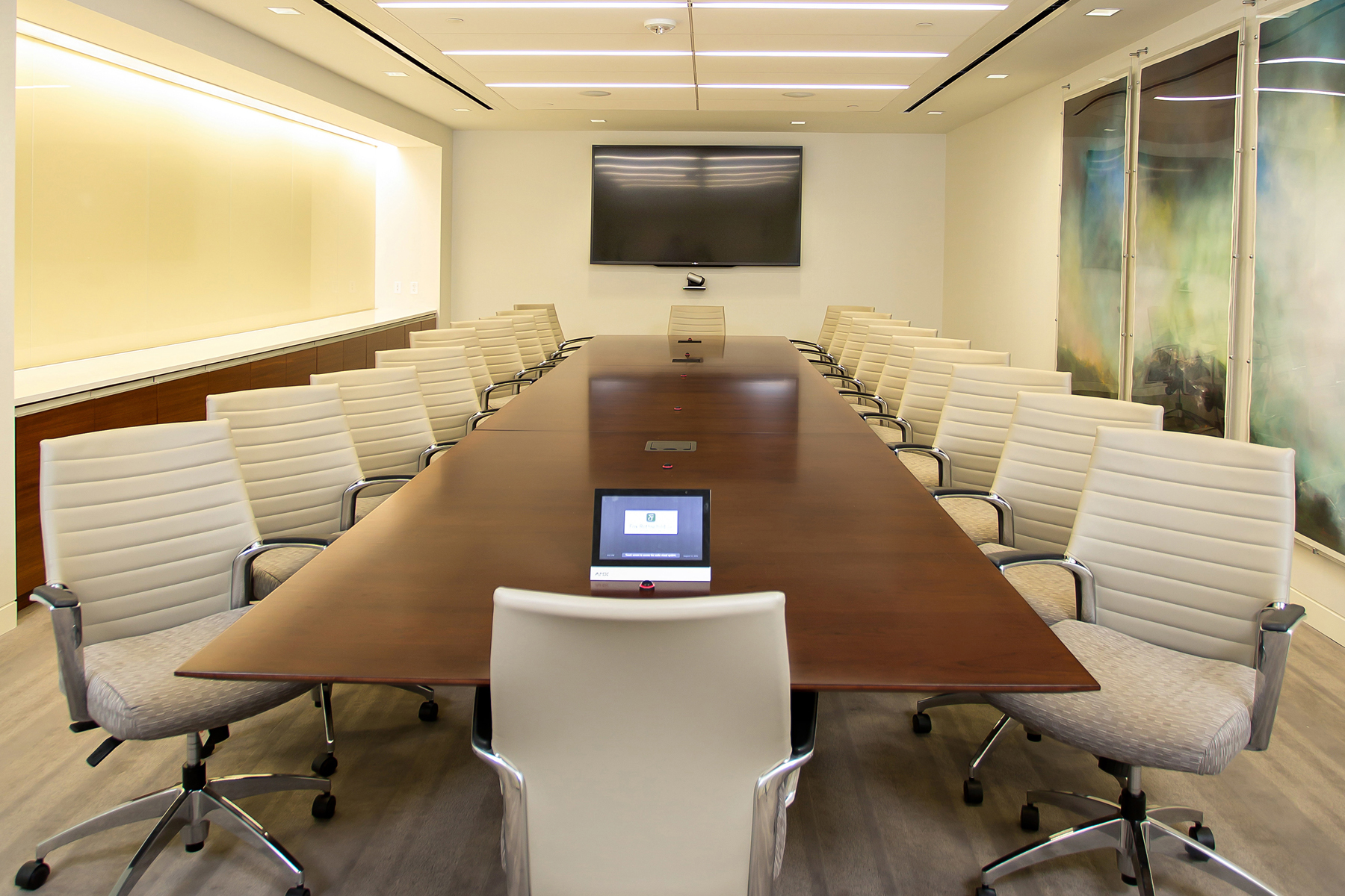 Commercial Office Build Out Conference Room Colorado