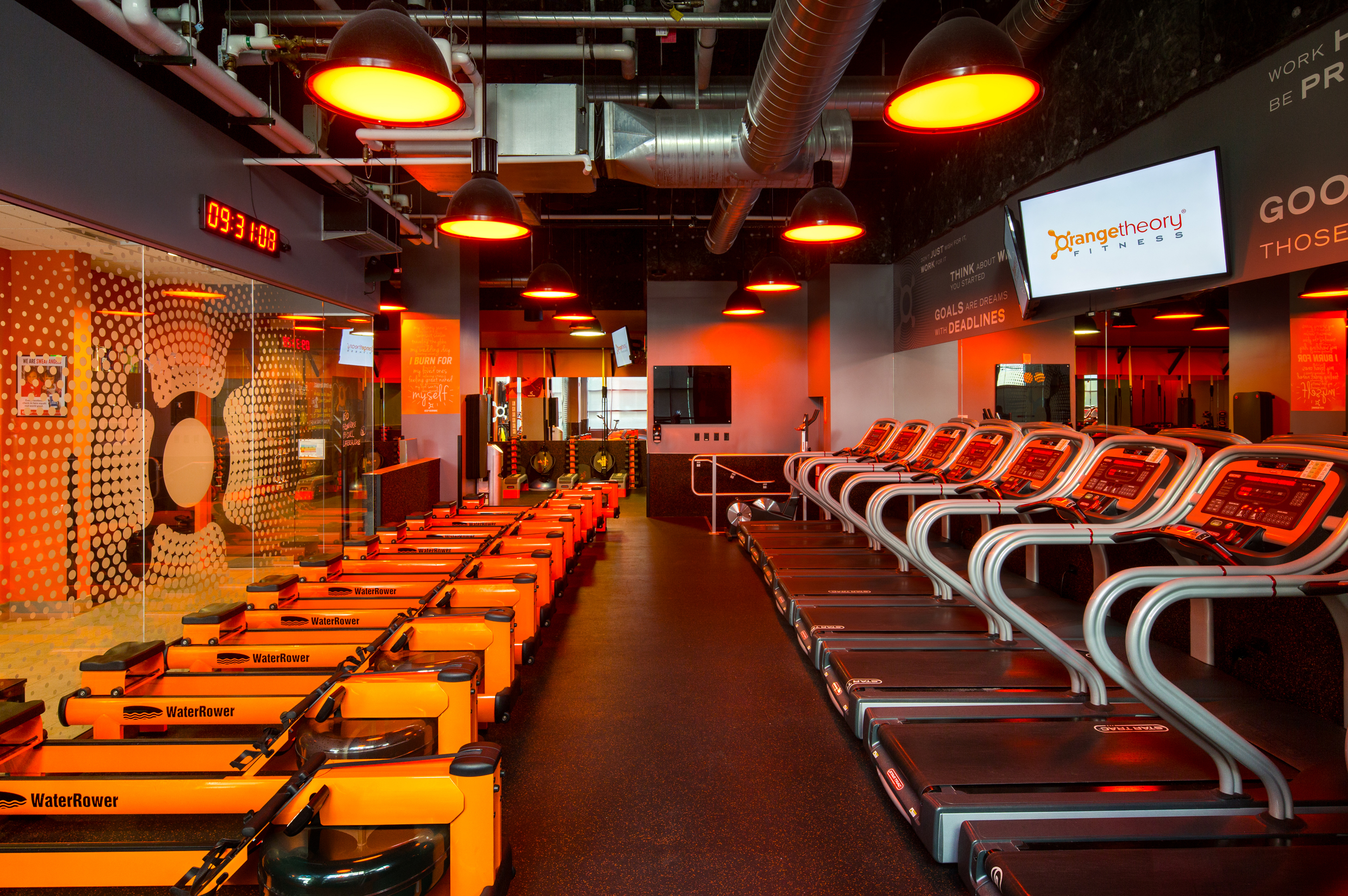 Fitness Center Buildout, Denver Colorado- Jordy Construction Orange Theory 2