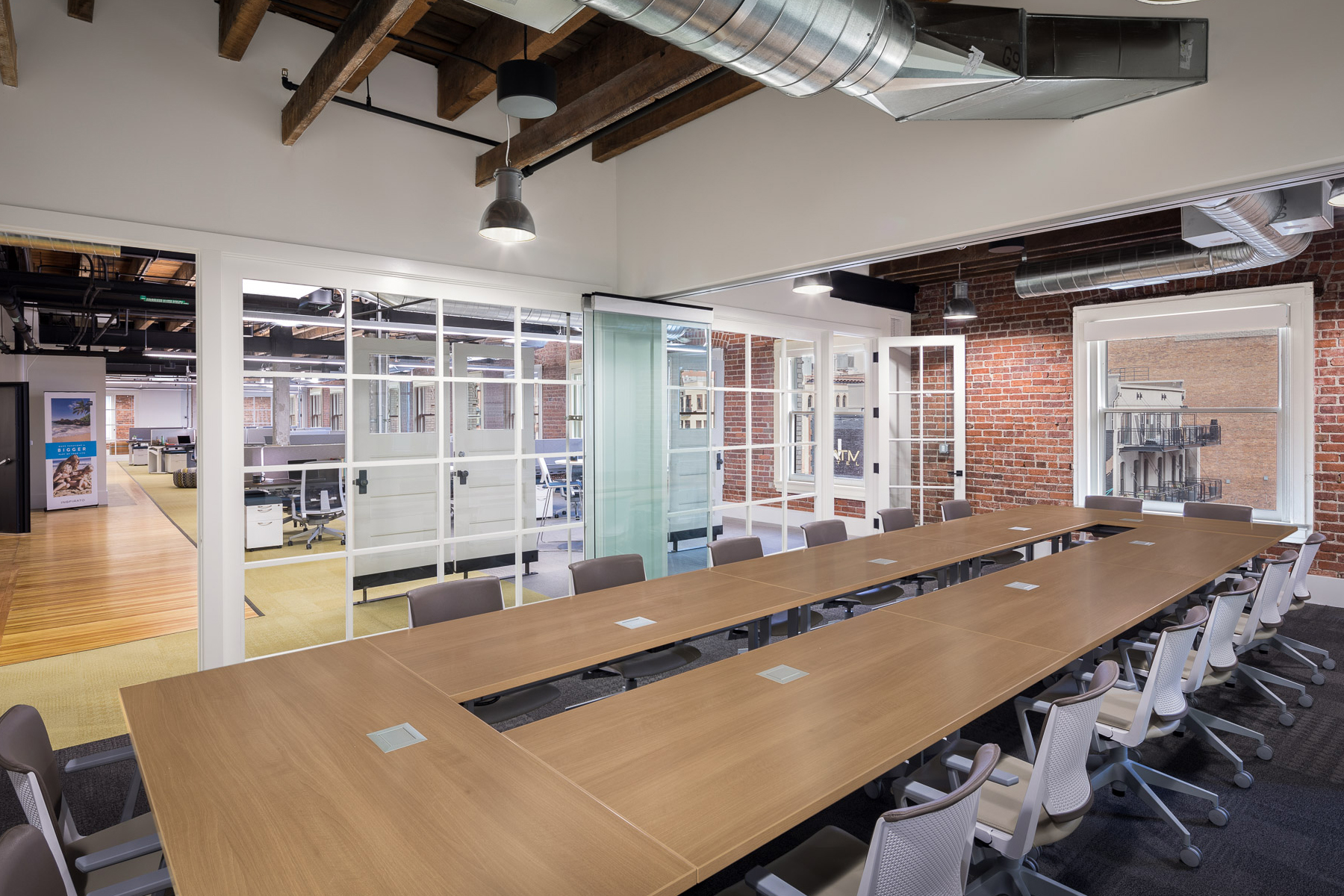 Office Buildout in Historical Building, Denver Construction